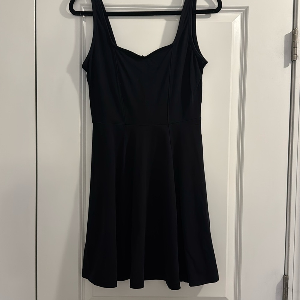 Black Express dress; M; lightly used